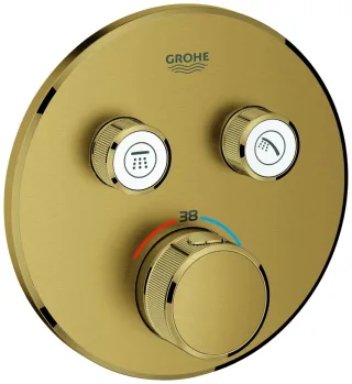 GROHE Thermostat Grohtherm SmartControl 29119 FMS rund 2 ASV cool sunrise geb., 29119GN0 29119GN0