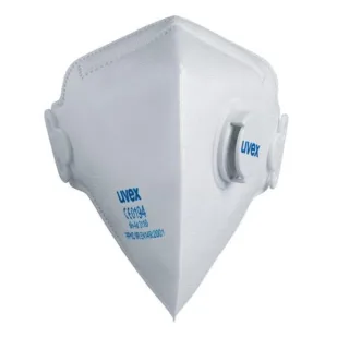 uvex silv-Air c Atemschutzmaske 3110 FFP1 mit Ausatemventil - 15 Stück - 8763110