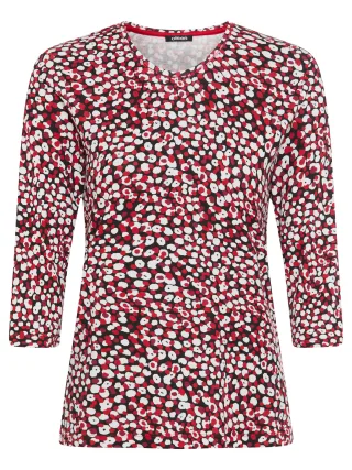 Olsen - T-Shirt Long Sleeves true red - Gr. - 40
