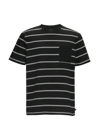 qs - T-Shirt schwarz - Gr. - S
