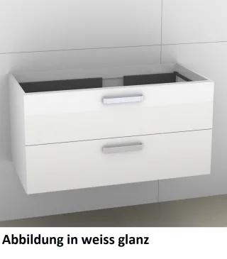 Artiqua 414 Waschtischunterschrank für Venticello 4134R2 Sangallo Grau quer, 414-WU2L-V109-7152-432 414-WU2L-V109-7152-432