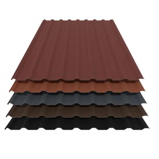 Trapezblech 20/138 | Dach | 0,50 mm | Stahl | 35 µm Mattpolyester