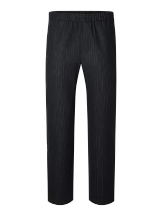 SELECTED MEN - SLHSLIM-AYR PINSTRIPED ELASTIC TRS B navy blazer - Gr. - L