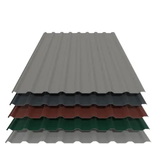 Trapezblech 20/138 | Dach | 0,70 mm | Aluminium | 25 µm Polyester