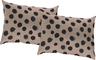 Adam Dekokissen "Kissenhülle Dots" aus Bio-Baumwolle, Kissenhülle ohne Füllung, 1 Stück