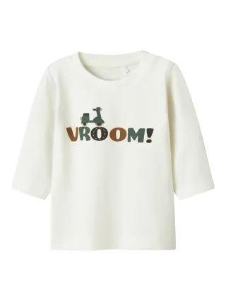 NAME IT - NBMNATIS LS TOP cloud dancer - Gr. - 68