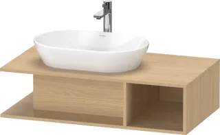 Duravit D-Neo Konsolenwaschtischunterbau wandhängend Natur Eiche Matt 1000x550x260 mm - DE492903030 DE492903030