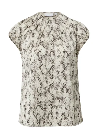 comma - Bluse grau - Gr. - 46