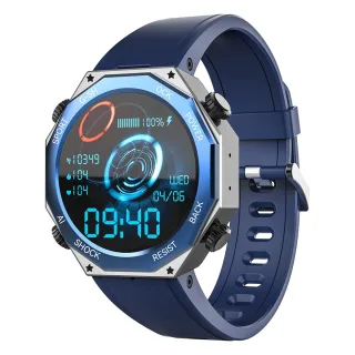 Rogbid Tank M1 5ATM Waterproof Swimming Hifi Bluetooth Call Heart Rate Blood Pressure SpO2 Monitor Fitness BT5.3 Smart W