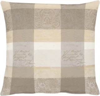 APELT Dekokissen "3042 Zeitlos elegantes Jacquardmotiv" Kissenhülle ohne Füllung, 1 Stück