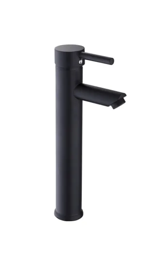 Fackelmann Armatur New York H=30 cm Schwarz matt, 86220 86220