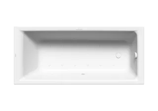 Kaldewei Badewanne PURO Mod.653 SOUL, 1800 x 800, alpin,PEFF,re,int. Einl.,Sicht. chrom 256360543001