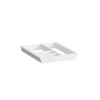 LAUFEN Ordnungssystem, Space, 320x274x45,Weiß, für große Schubladen und Trolley, 49540.7, 4954071606 H4954071606311