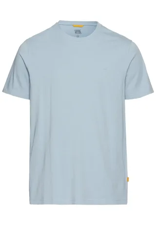 camel active - Basic T-Shirt aus reiner Baumwolle smoke blue - Gr. - XXL