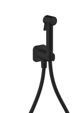 Hansgrohe Bidette Handbr. Axor Bidette Showers Kaltwasser softsq. m.Schlauch 1250mm mattschwarz, 2 29241670