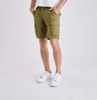 MAC - MAC JEANS - Cargo Bermuda, Bermuda Gabardine grün - Gr. - 29/OL