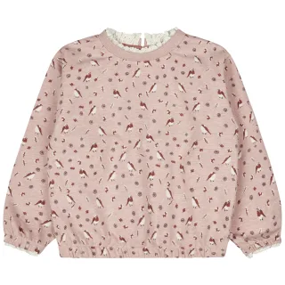 BASEFIELD - Md.-Sweatshirt blush mel. aop - Gr. - 116/122