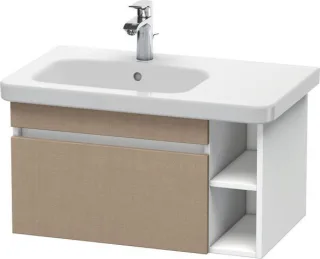 Duravit DuraStyle Waschtischunterbau wandhängend Leinen & Weiß Matt 730x448x398 mm - DS639407518 DS639407518