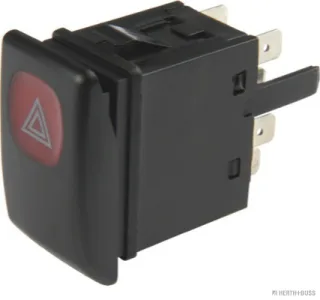 HERTH&BUSS Warnblinkschalter schwarz - 70579913