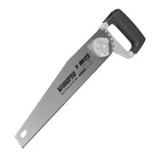 Hand Saw 16 Inch SK5 Steel Blade Adjustable Cutting Angle 14 TPI Sharp Trim Saw for Wood Drywall Plastic Gardening
