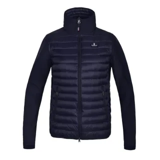 Steppjacke KL Classic Hybrid Herren, abgesetzt mit Softshell