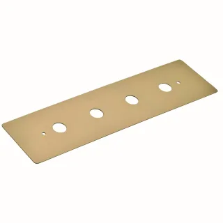 Kludi sichtbare Montageplatte messing, 1602145 1602145