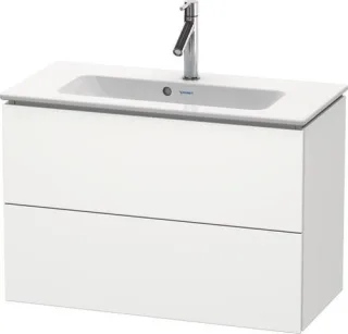 Duravit L-Cube Waschtischunterbau wandhängend Weiß Supermatt 820x391x550 mm - LC625708484 LC625708484