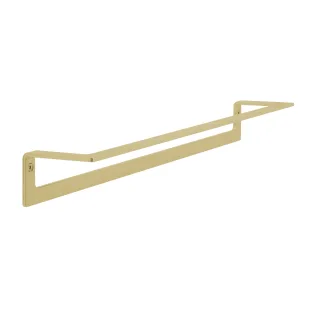 Herzbach design ix pvd handtuchhalter 45 brass, Brass Steel, 21.818000.1.41 21.818000.1.41