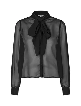 mbym - Bluse - Zira-M schwarz - Gr. - XS