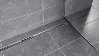 Geberit Duschrinne CleanLine80 30-130cm Edelstahl gebürstet, 154441KS1 154441KS1
