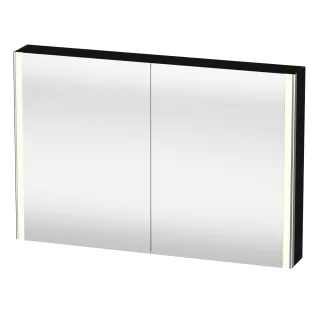 Duravit XSquare Spiegelschrank Eiche Schwarz 1200x155x800 mm - XS7114016161000 XS7114016161000