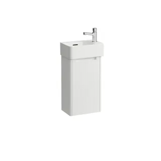 LAUFEN Möbel-Set VAL SET JUNA 220x340x635 1 Hl o.Ül. 1 Tür m. Griffm. weiß/spezial., H8632809901061 H8632809901061