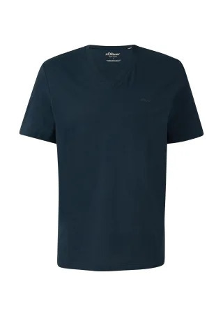 s.Oliver - T-Shirt blau - Gr. - 3XL