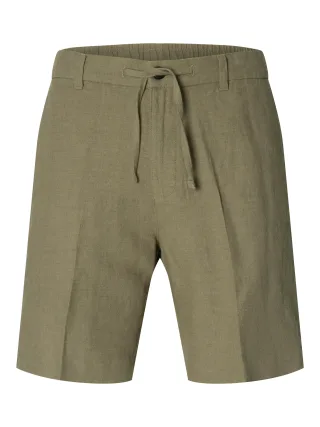 SELECTED MEN - SLHREGULAR-LEROY LINEN BLD SHORTS NOOS - Gr. - S
