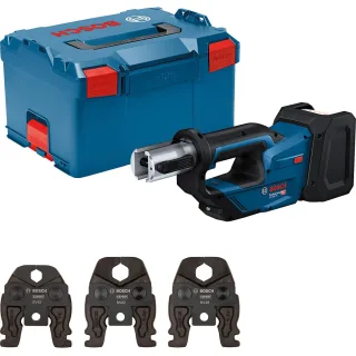 Bosch Akku-Presswerkzeug GPT 18V-19, L-BOXX 238, Kit SV - 06019M2002
