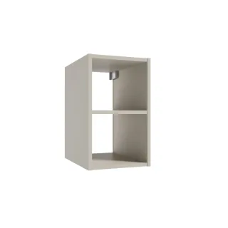 Neuesbad Serie 40 offenes Regal, B:300,H:500,T:430mm, Korpus/Front: kaschmir matt lackiert NB1DF001-A-030271