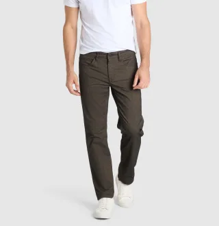 MAC - MAC JEANS - Arne, Structure Flex braun - Gr. - 33/36