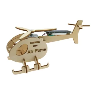 Mini Solar Plane Assembled Toy Kids Handmade Interesting Invention Educational Science Experiment DIY Gift Puzzle