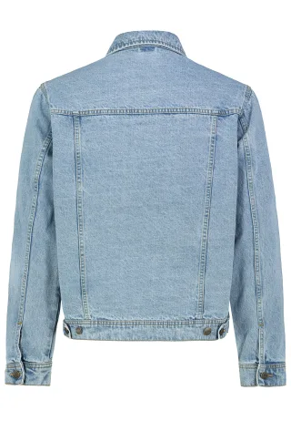 Authentic Style - SEFLQSBsZWljaHRlIEphY2tl light blue denim - Gr. - XL