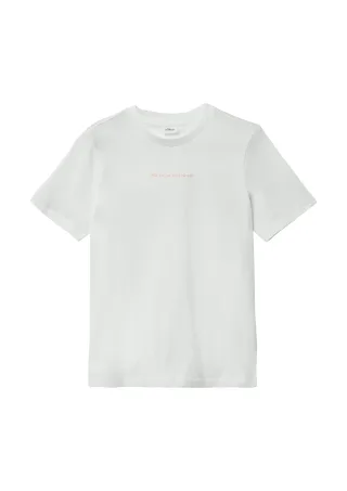 s.Oliver - T-Shirt weiß - Gr. - 134/140