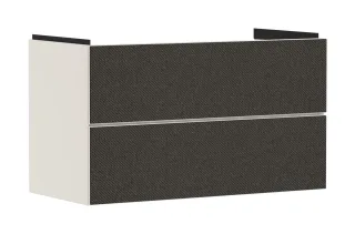 Hansgrohe Xevolos E Waschtischunterschrank Sandbeige Matt 980/475 mit 2 Schubkästen für Waschtisch,  54182660