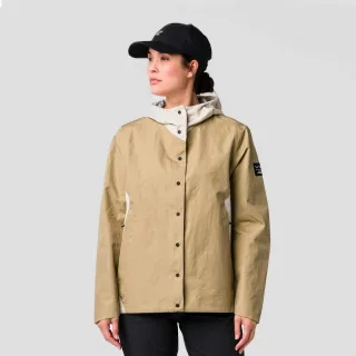 SALEWA - Fanes Hemp Powertex 3 Layers Softshell Jacke Damen - Beige (Gr.38)