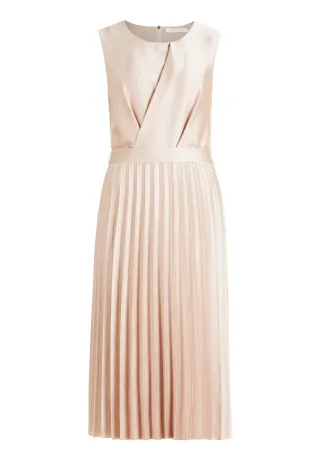 Betty & Co - Chiffonkleid grau - Gr. - 46