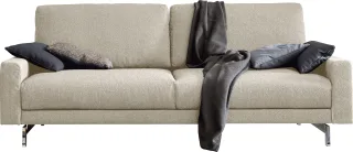 Creation BY ROLF BENZ 3-Sitzer "CR.450, Designsofa, Loungesofa" Armlehne niedrig, Fuß chromfarben glänzend, Breite 204 cm