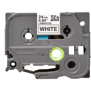 Original TZE252 BROTHER PTOUCH 24mm WEISS-ROT