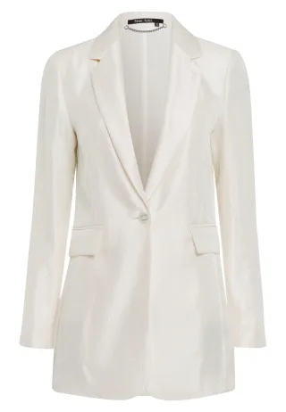 Marc Aurel - Longblazer mit Struktur milk - Gr. - 36