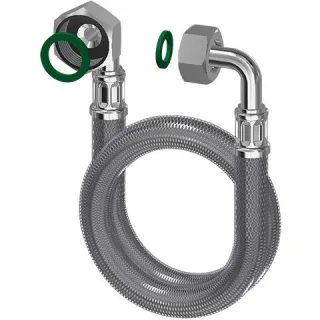 KWC Aquarotter Schlauch, G3/4xG1/2, 200 mm, DN10, S-Form, 2030004881, 2030004881 2030004881