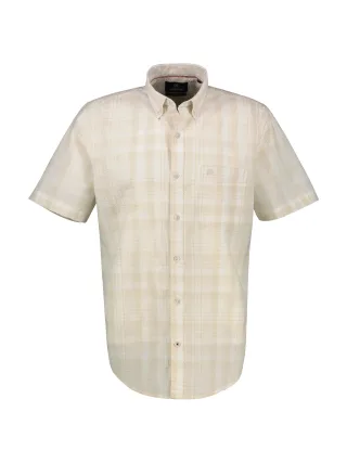 LERROS - BUTTON DOWN white - Gr. - L
