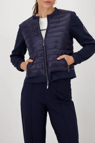 monari - Steppjacke mit Neopren night sky - Gr. - 36