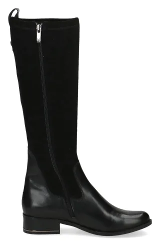 Caprice Stiefel, Blockabsatz, Langschaftstiefel, Businessstiefel, bequeme Weite